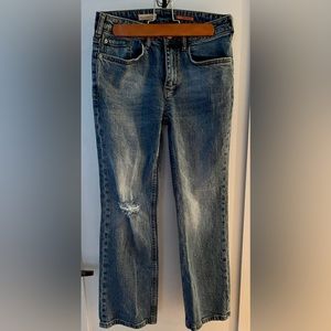 Pilcro Boyfriend Jean, Mid-rise 9.5”